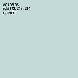 #C1DBD6 - Conch Color Image