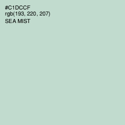 #C1DCCF - Sea Mist Color Image