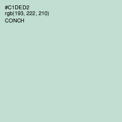 #C1DED2 - Conch Color Image