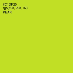 #C1DF25 - Pear Color Image