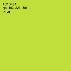 #C1DF3A - Pear Color Image