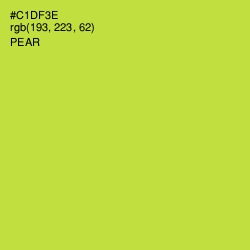#C1DF3E - Pear Color Image
