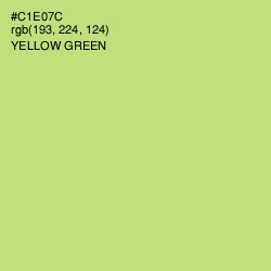 #C1E07C - Yellow Green Color Image