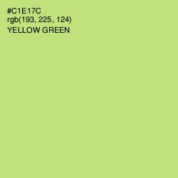 #C1E17C - Yellow Green Color Image