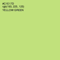 #C1E17D - Yellow Green Color Image