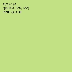 #C1E184 - Pine Glade Color Image