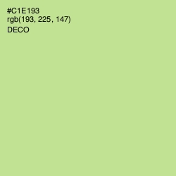 #C1E193 - Deco Color Image