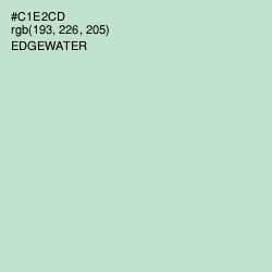 #C1E2CD - Edgewater Color Image