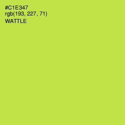 #C1E347 - Wattle Color Image