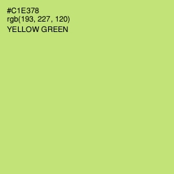 #C1E378 - Yellow Green Color Image