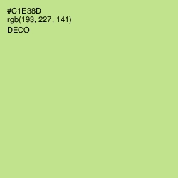 #C1E38D - Deco Color Image