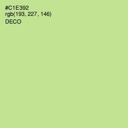 #C1E392 - Deco Color Image