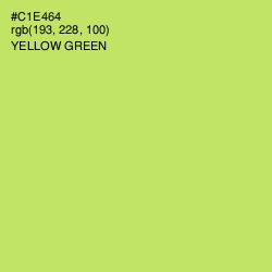 #C1E464 - Yellow Green Color Image