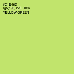 #C1E46D - Yellow Green Color Image