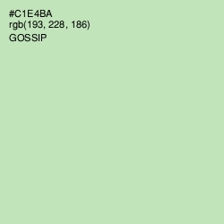 #C1E4BA - Gossip Color Image