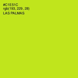 #C1E51C - Las Palmas Color Image