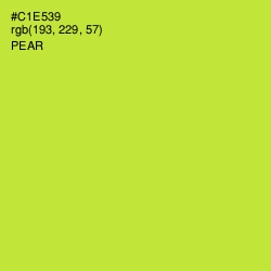 #C1E539 - Pear Color Image