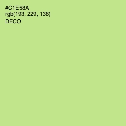 #C1E58A - Deco Color Image