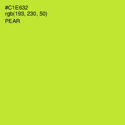 #C1E632 - Pear Color Image