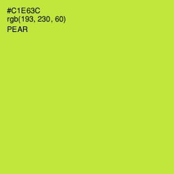 #C1E63C - Pear Color Image