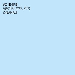#C1E6FB - Onahau Color Image
