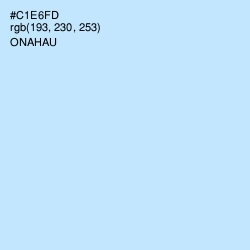 #C1E6FD - Onahau Color Image