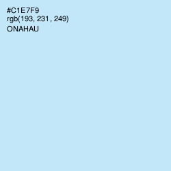 #C1E7F9 - Onahau Color Image