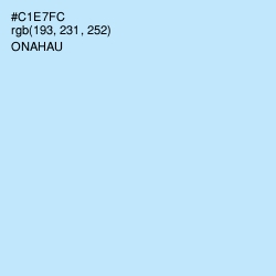 #C1E7FC - Onahau Color Image