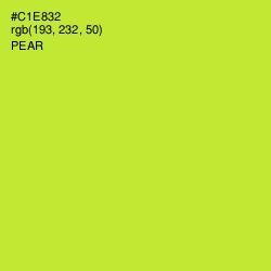 #C1E832 - Pear Color Image