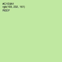 #C1E8A1 - Reef Color Image