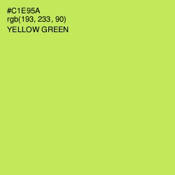 #C1E95A - Yellow Green Color Image