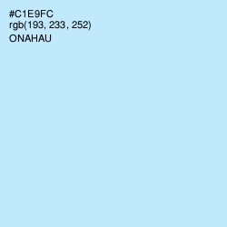 #C1E9FC - Onahau Color Image