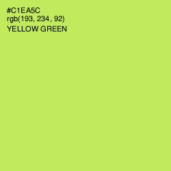 #C1EA5C - Yellow Green Color Image