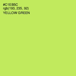 #C1EB5C - Yellow Green Color Image