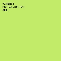 #C1EB68 - Sulu Color Image