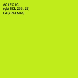 #C1EC1C - Las Palmas Color Image