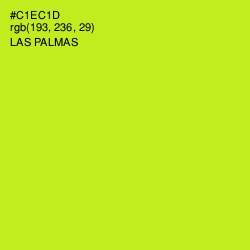 #C1EC1D - Las Palmas Color Image