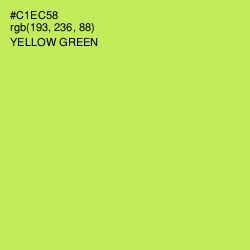 #C1EC58 - Yellow Green Color Image