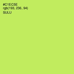 #C1EC5E - Sulu Color Image