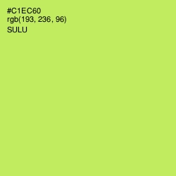 #C1EC60 - Sulu Color Image