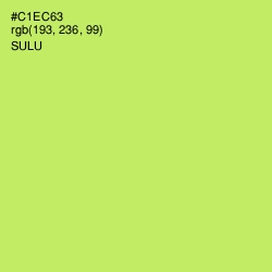 #C1EC63 - Sulu Color Image