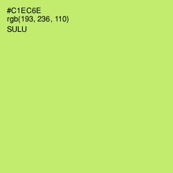 #C1EC6E - Sulu Color Image