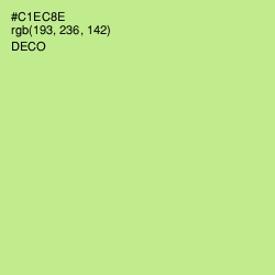 #C1EC8E - Deco Color Image