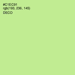 #C1EC91 - Deco Color Image