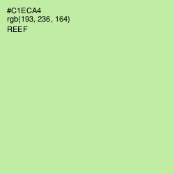 #C1ECA4 - Reef Color Image