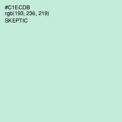 #C1ECDB - Skeptic Color Image