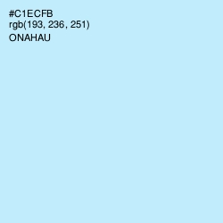 #C1ECFB - Onahau Color Image