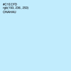 #C1ECFD - Onahau Color Image