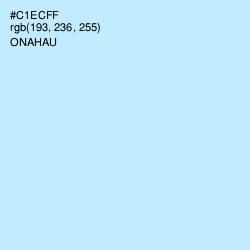 #C1ECFF - Onahau Color Image