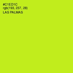 #C1ED1C - Las Palmas Color Image